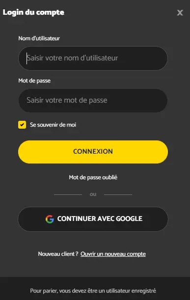 Palmslots Casino login